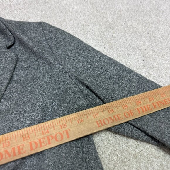 Loft Jacket Women’s Gray Long Sleeve Size 4 - Picture 3 of 11